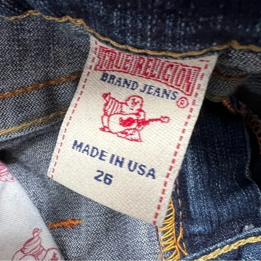 True Religion Stella Low Rise Skinny Distressed Jeans - Picture 3 of 12